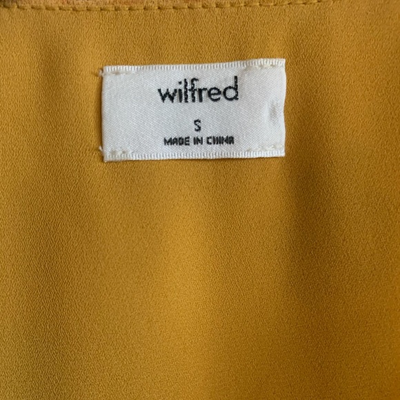 ARITZIA • WILFRED louise mini wrap dress S - Picture 6 of 6